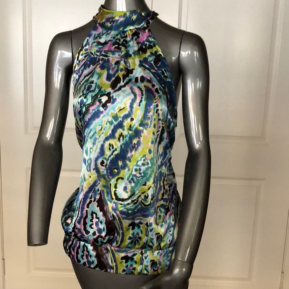 BCX Silky Halter Top - Picture 1 of 6